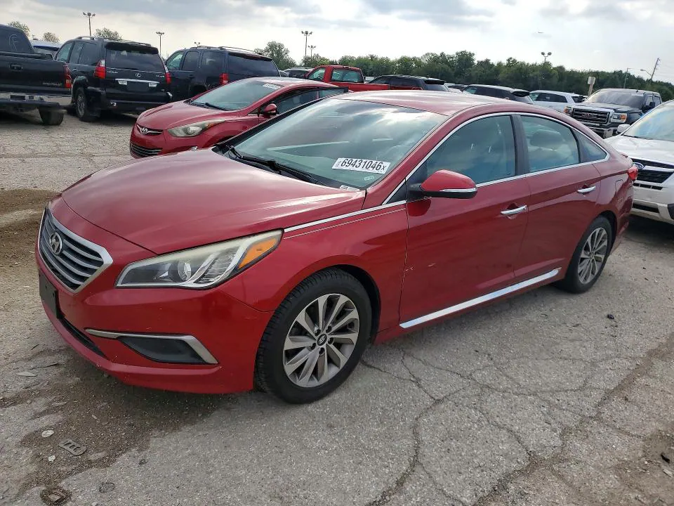 2016 HYUNDAI SONATA VIN 5NPE34AF9GH354488 фото 1