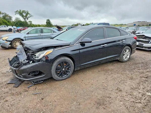 5NPE24AF6GH348294 — 2016 Hyundai Sonata, Передняя часть (Front End), фото до ремонта