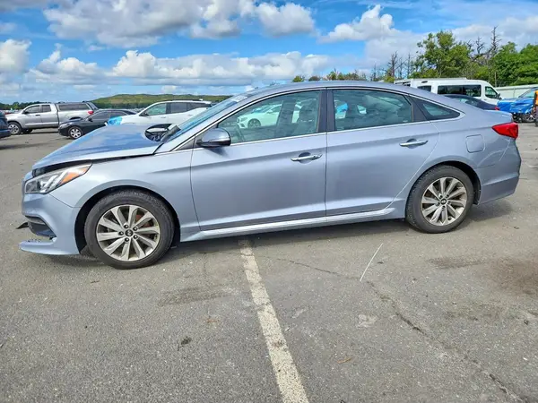 5NPE34AF2GH408259 — 2016 Hyundai Sonata, Передняя часть (Front End), фото до ремонта