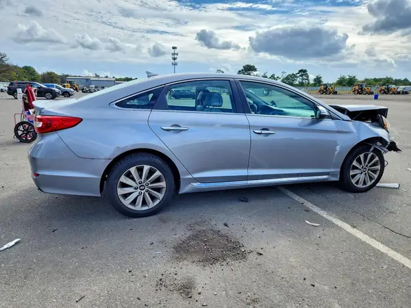 5NPE34AF2GH408259 — 2016 Hyundai Sonata, фото 3 с аукциона Copart, Передняя часть