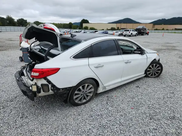5NPE34AFXGH282345 — 2016 Hyundai Sonata, фото 3 с аукциона Copart, Опрокидывание