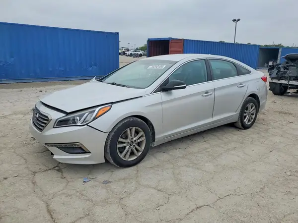 5NPE24AA6GH355122 — 2016 Hyundai Sonata, Передняя часть (Front End), фото до ремонта