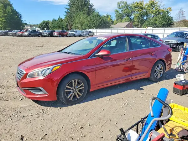 5NPE24AF8GH374153 — 2016 Hyundai Sonata, Задняя часть (Rear End), фото до ремонта