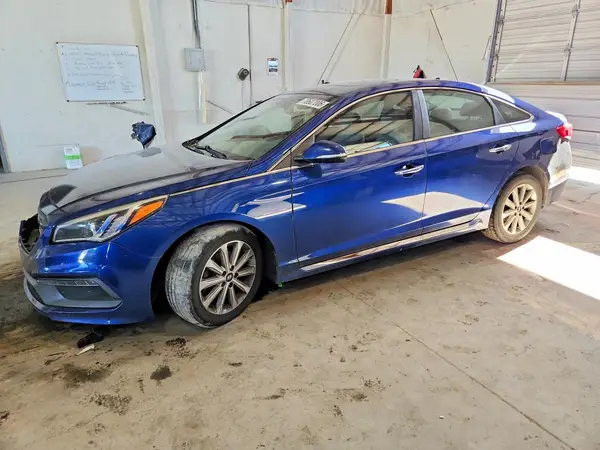 5NPE34AF0GH344657 — 2016 Hyundai Sonata, Передняя часть (Front End), фото до ремонта