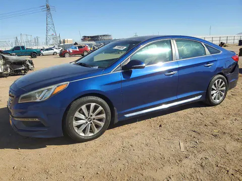 5NPE34AF3GH390483 — 2016 Hyundai Sonata, Задняя часть (Rear End), фото до ремонта