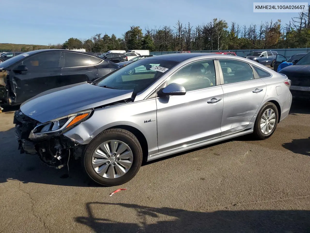 2016 Hyundai Sonata Hybrid Se VIN KMHE24L10GA026657 фото 1