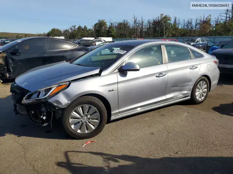 KMHE24L10GA026657 — 2016 Hyundai Sonata, Передняя часть, фото до ремонта