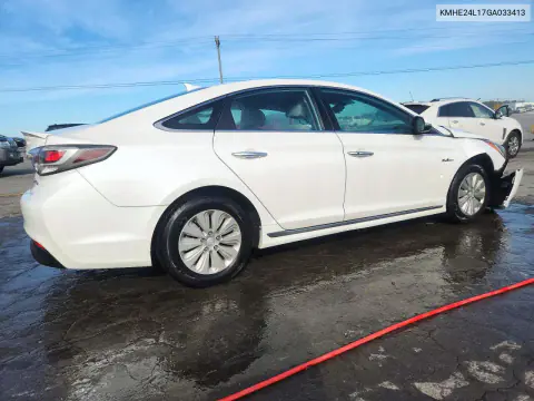 2016 Hyundai Sonata Hybrid Se VIN KMHE24L17GA033413 фото 3