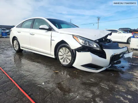 2016 Hyundai Sonata Hybrid Se VIN KMHE24L17GA033413 фото 4