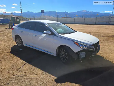 2016 Hyundai Sonata Sport VIN 5NPE34AFXGH425150 фото 4