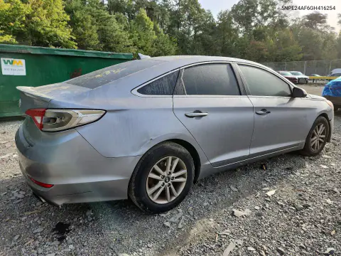 2016 Hyundai Sonata Se VIN 5NPE24AF6GH416254 фото 3