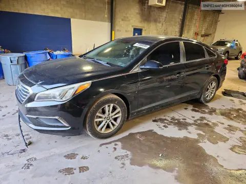 5NPE24AF4GH380094 — 2016 Hyundai Sonata, Сторона, фото до ремонта