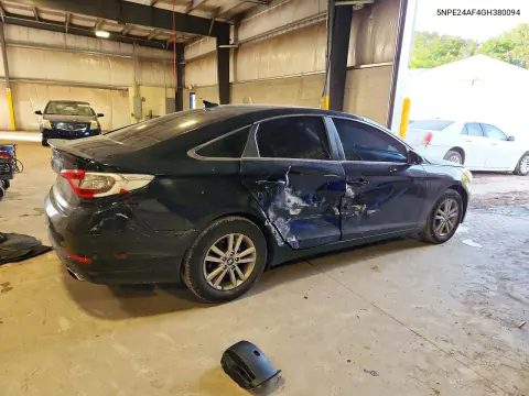 2016 Hyundai Sonata Se VIN 5NPE24AF4GH380094 фото 3