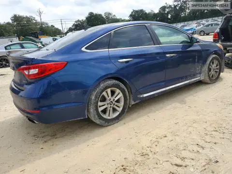 2016 Hyundai Sonata Sport VIN 5NPE34AF4GH435043 фото 3