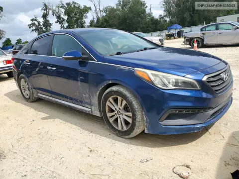 2016 Hyundai Sonata Sport VIN 5NPE34AF4GH435043 фото 4