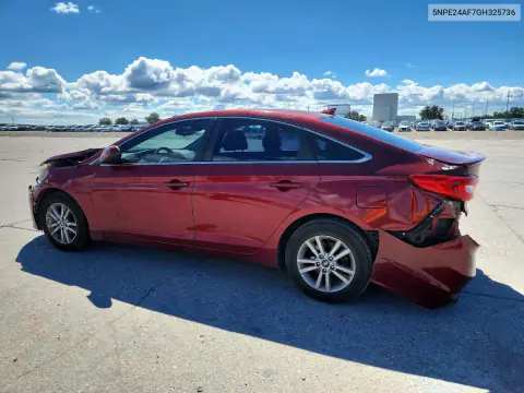 2016 Hyundai Sonata Se VIN 5NPE24AF7GH325736 фото 2