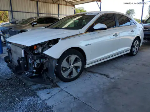 KMHE34L14GA018042 Hyundai Sonata 2016 — повреждение Передняя часть, фото до ремонта