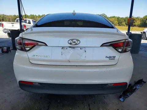 KMHE34L14GA018042 — 2016 Hyundai Sonata, Передняя часть, фото до ремонта
