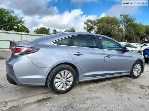 2016 Hyundai Sonata Hybrid Se VIN KMHE24L1XGA022616 фото 3
