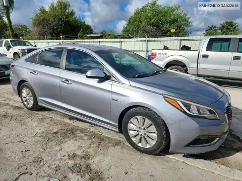 2016 Hyundai Sonata Hybrid Se VIN KMHE24L1XGA022616 фото 4