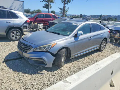 5NPE34AF4HH456069 — 2017 Hyundai Sonata, Передняя часть (Front End), фото до ремонта