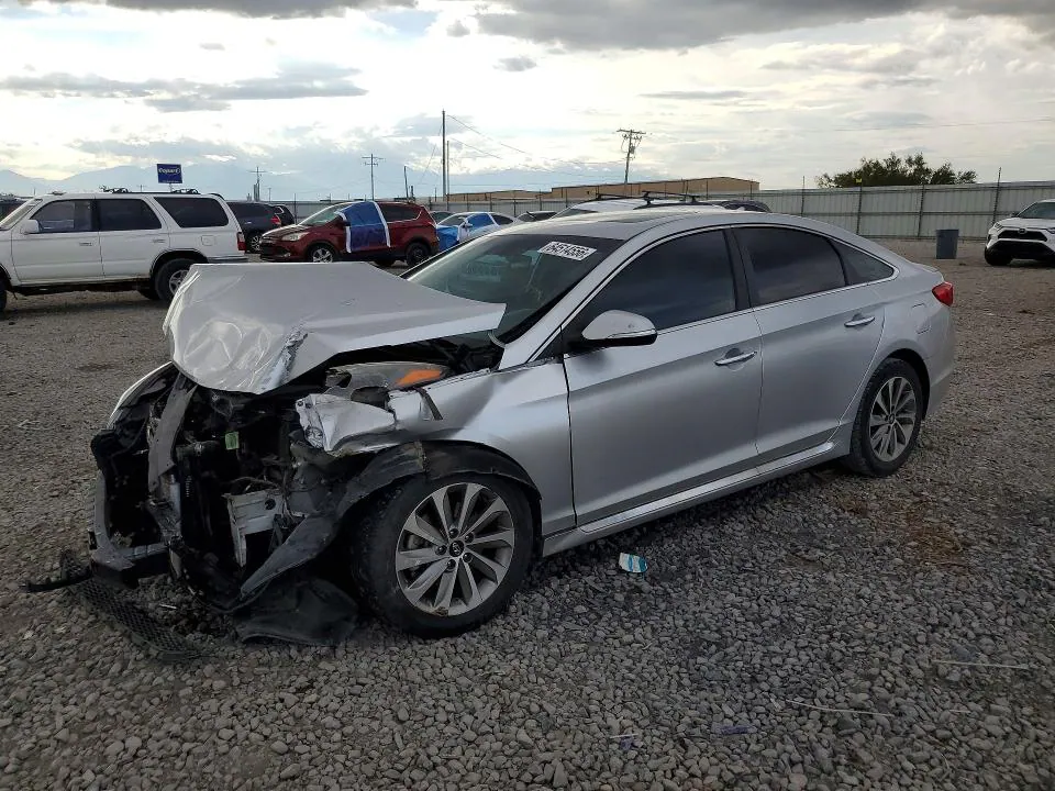 2017 HYUNDAI SONATA VIN 5NPE34AF9HH570309 фото 1