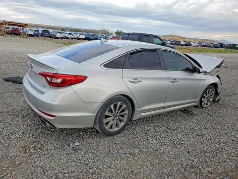 2017 HYUNDAI SONATA VIN 5NPE34AF9HH570309 фото 3