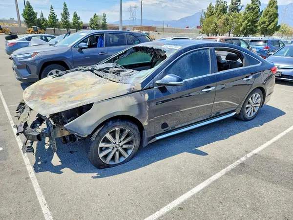5NPE34AF6HH524386 — 2017 Hyundai Sonata, Пожар (Burn), фото до ремонта