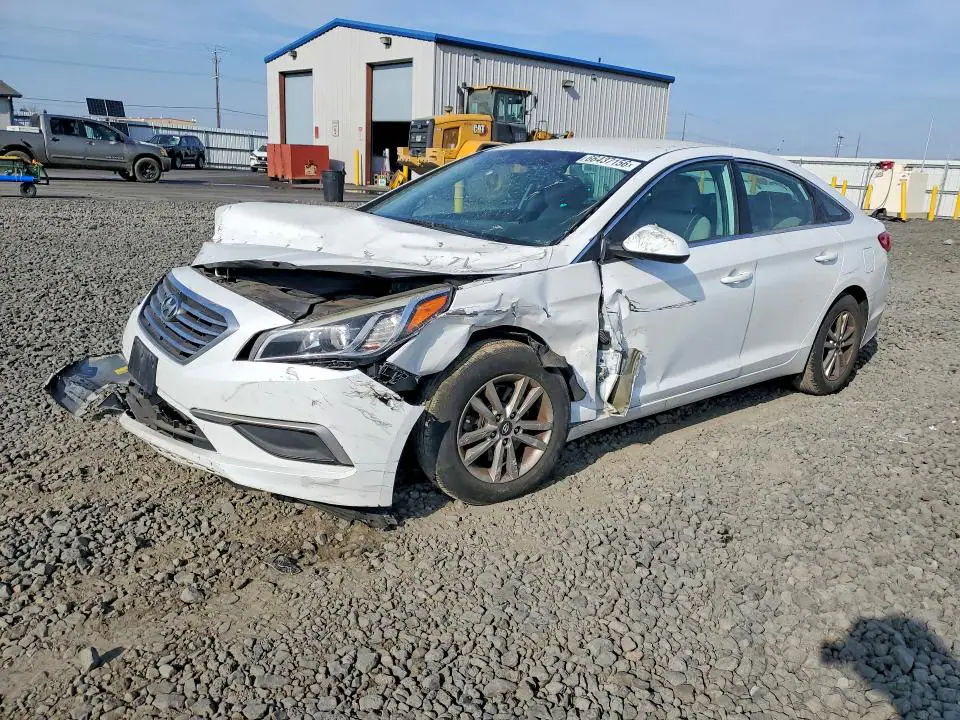 5NPE24AF3HH536675 Hyundai Sonata 2017 — повреждение Передняя часть, фото до ремонта