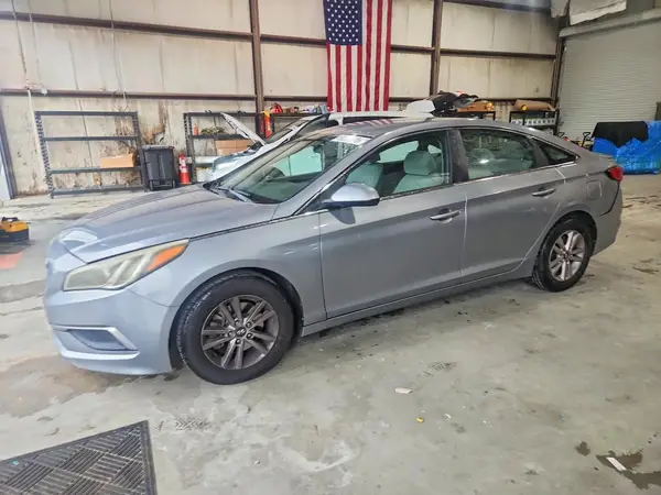 5NPE24AF6HH546035 — 2017 Hyundai Sonata, Задняя часть (Rear End), фото до ремонта