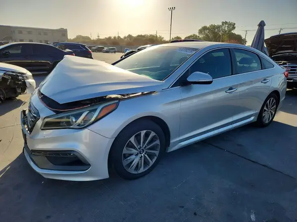 5NPE34AF0HH514193 — 2017 Hyundai Sonata, Передняя часть (Front End), фото до ремонта