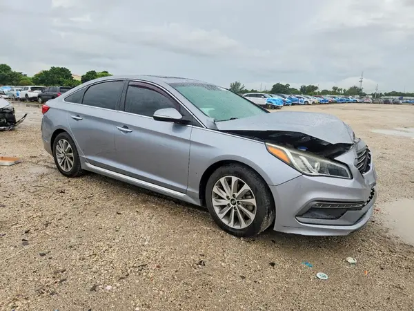 5NPE34AF8HH582841 — 2017 Hyundai Sonata, фото 4 с аукциона Copart 01.10.2026, Передняя часть