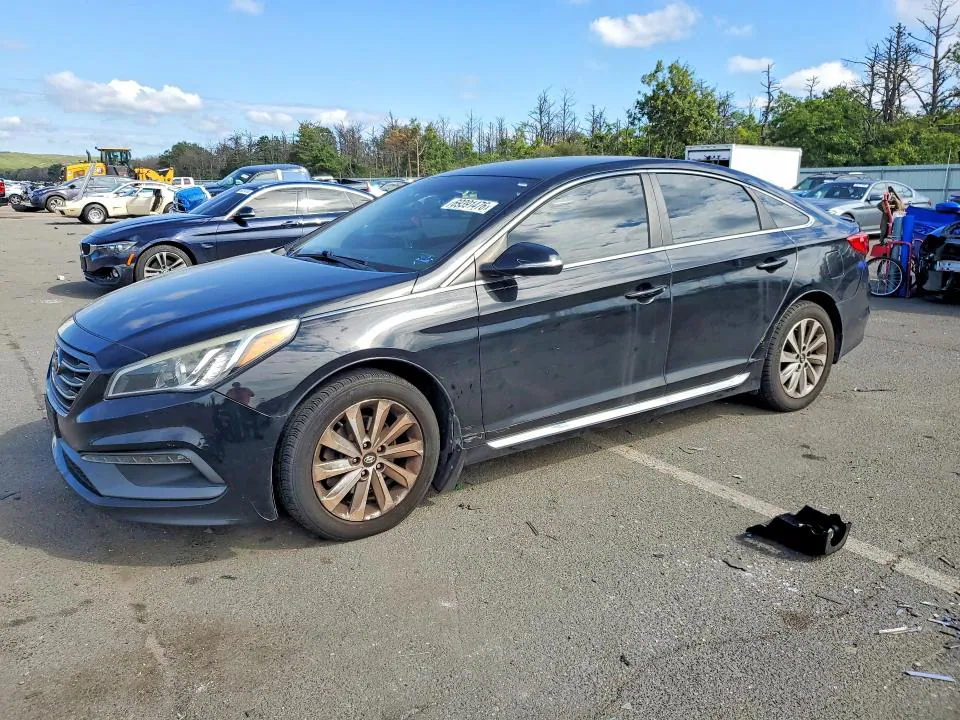 2017 HYUNDAI SONATA VIN 5NPE34AF1HH525221 фото 1