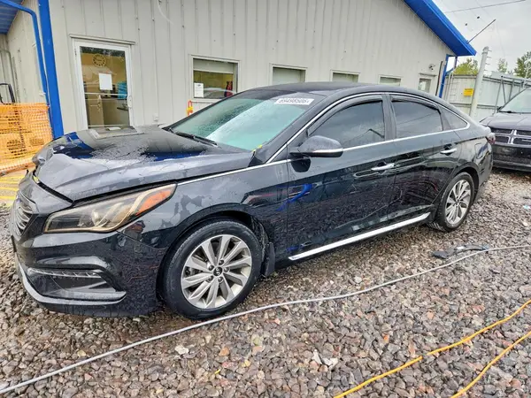 5NPE34AF3HH500126 — 2017 Hyundai Sonata, Передняя часть (Front End), фото до ремонта