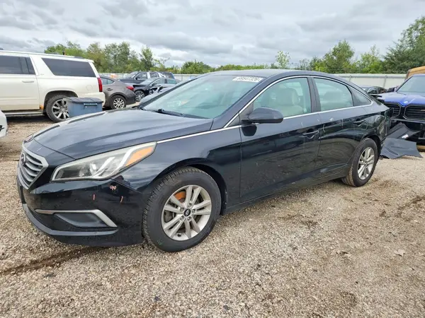 5NPE24AF6HH523063 — 2017 Hyundai Sonata, Задняя часть (Rear End), фото до ремонта