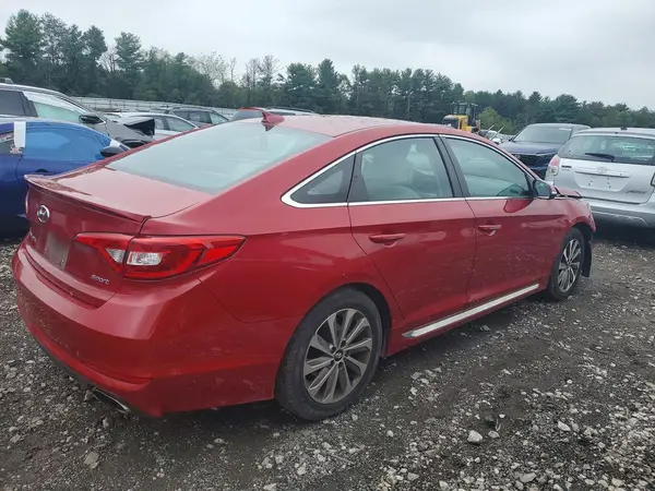 5NPE34AF4HH540103 — 2017 Hyundai Sonata, фото 3 с аукциона Copart 05.10.2026, Передняя часть