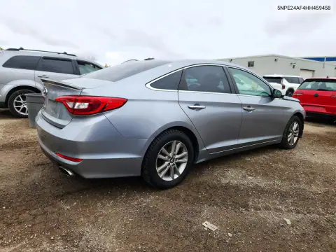 5NPE24AF4HH459458 — 2017 Hyundai Sonata, фото 3 с аукциона Copart 20.10.2026, Передняя часть