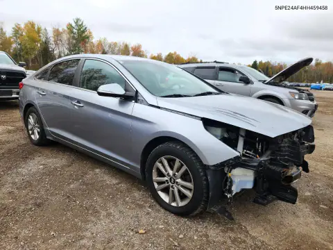 5NPE24AF4HH459458 — 2017 Hyundai Sonata, фото 4 с аукциона Copart 20.10.2026, Передняя часть