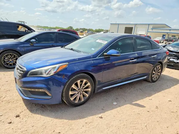5NPE34AF3HH584545 — 2017 Hyundai Sonata, Град (Hail), фото до ремонта