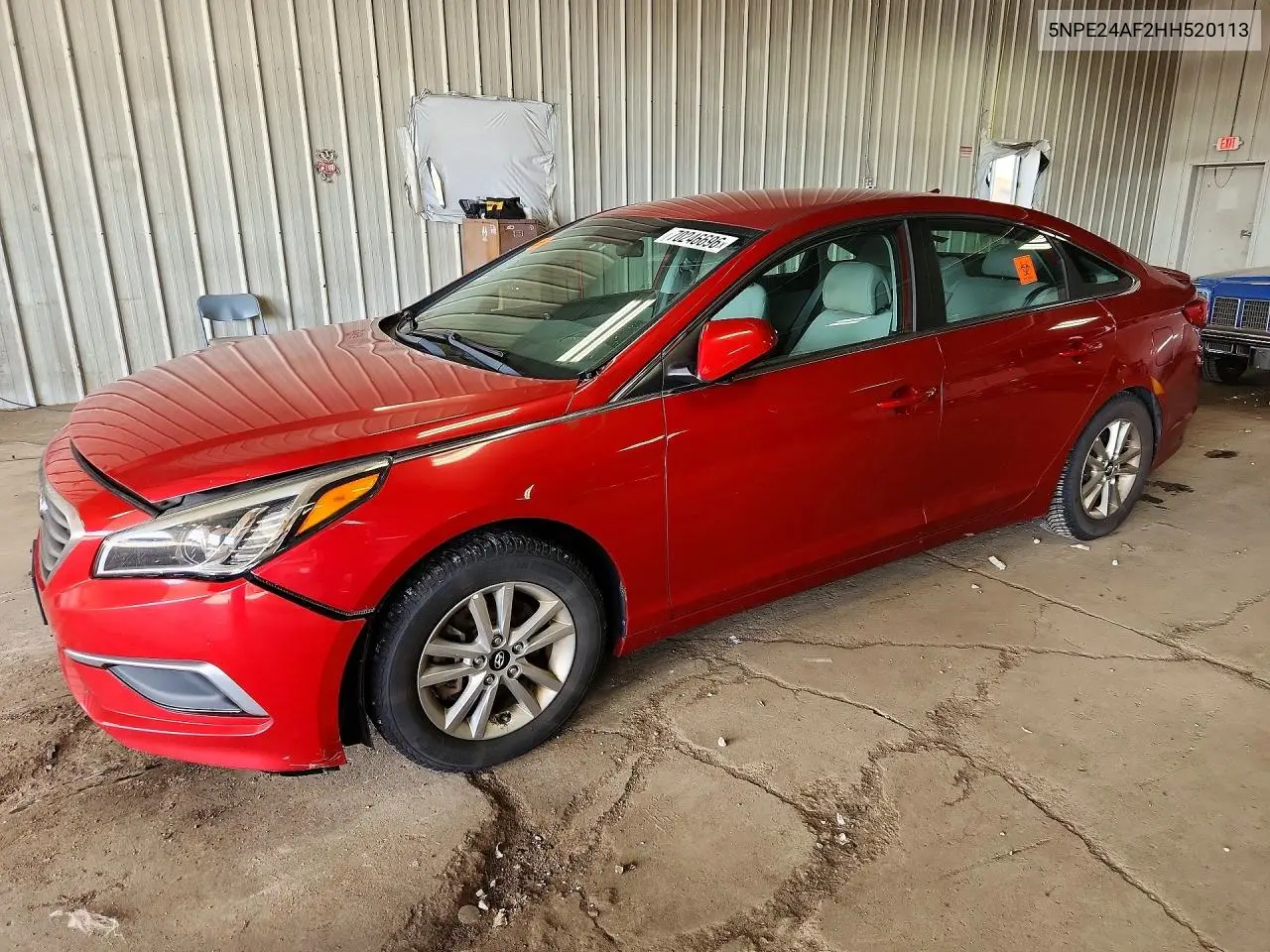 5NPE24AF2HH520113 Hyundai Sonata 2017 — повреждение Задняя часть, фото до ремонта