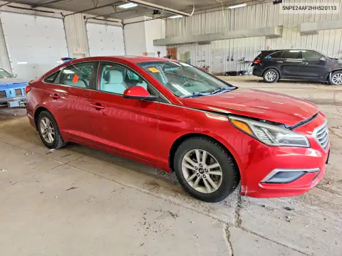 5NPE24AF2HH520113 — 2017 Hyundai Sonata, фото 4 с аукциона Copart, Задняя часть