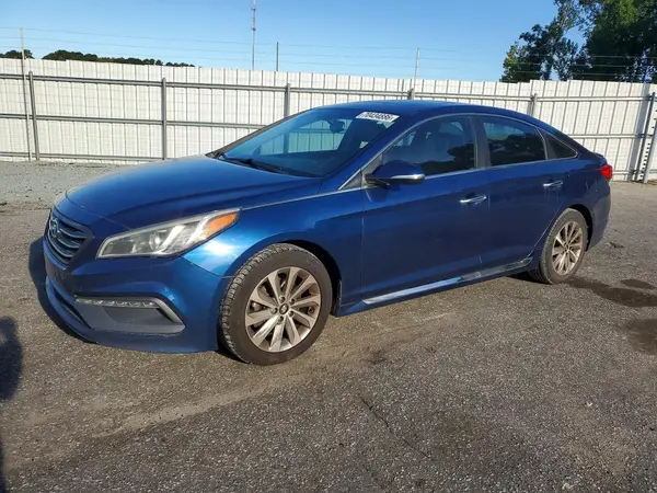5NPE34AF2HH487529 — 2017 Hyundai Sonata, Передняя часть (Front End), фото до ремонта