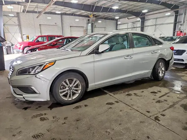 5NPE24AF7HH557836 — 2017 Hyundai Sonata, Передняя часть (Front End), фото до ремонта