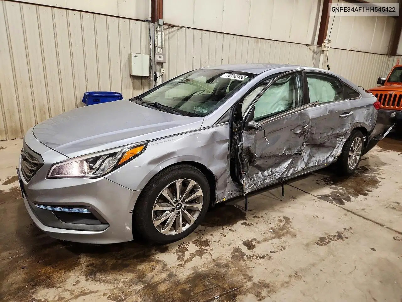 2017 Hyundai Sonata Sport VIN 5NPE34AF1HH545422 фото 1