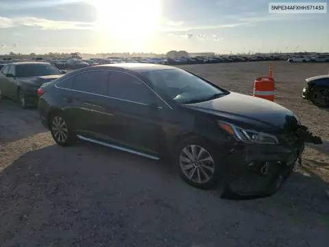 2017 Hyundai Sonata Sport VIN 5NPE34AFXHH571453 фото 4