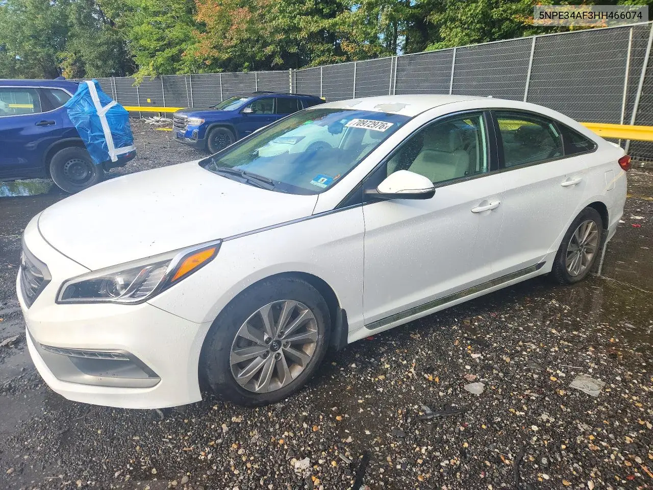 2017 Hyundai Sonata Sport VIN 5NPE34AF3HH466074 фото 1