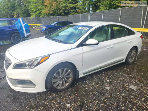 5NPE34AF3HH466074 — 2017 Hyundai Sonata, Мелкие вмятины и царапины, фото до ремонта