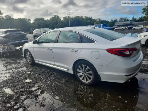 2017 Hyundai Sonata Sport VIN 5NPE34AF3HH466074 фото 2