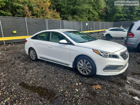 2017 Hyundai Sonata Sport VIN 5NPE34AF3HH466074 фото 4