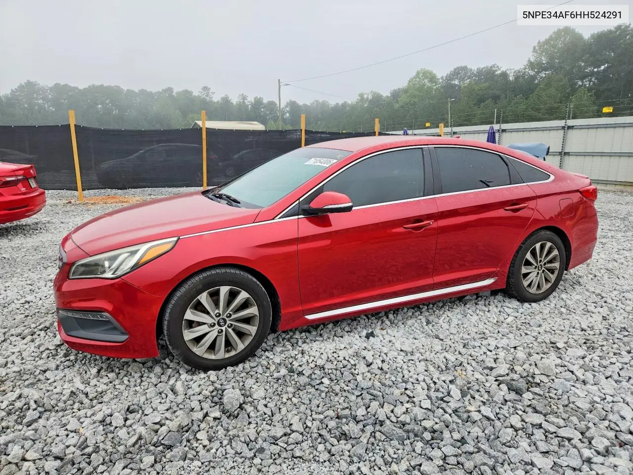 2017 Hyundai Sonata Sport VIN 5NPE34AF6HH524291 фото 1